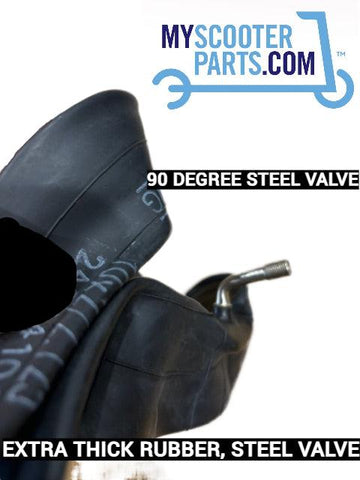 Electric scooter with 10 inch tyre, Heavy Duty 10 x 2/2.125 Inner Tube – Extra Thick Rubber with Steel Valve Stem