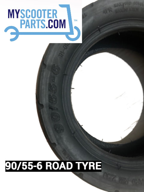 90/55-6 ROAD TREAD TYRE DRAGON PREDATOR,  Kaabo, Dualtron, Bolzzen, Bexly and Mercane (Kukirin).