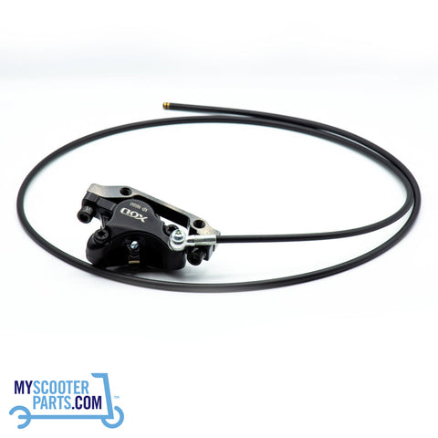 Hydraulic XOD Brake Caliper, right hand rear,2000mm Hose for Electric Scooters & E Bikes