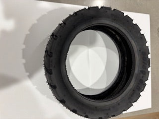 ELECTRIC SCOOTER TYRE 10x2.75-6.5 TYRE ALL TERRAIN 80/50-6.5 ALTERNATIVE TREAD PATERN, SEMI OFF ROAD.

SUPER THICK PUCTURE RESITANCE, EXCEPTIONAL GRIP AND DURABILITY, 10mm WIDER TRAD COVERAGE.