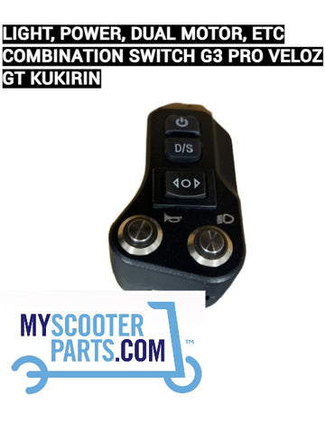 Mercane G3 | G4 pro Multi Function Combination switch, power, dual motor, light, horn and indicators