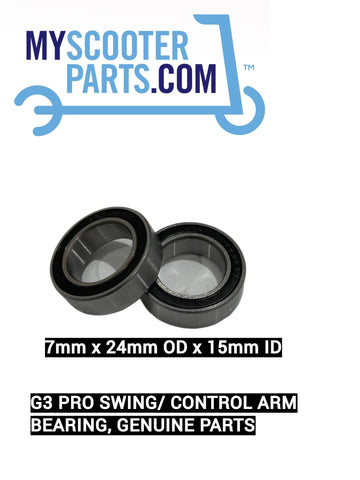 Mercane G3 Pro electric scooter replacement part - swing arm bearing for stable performance" suit Kukirin, Kugoo and Veloz GT.