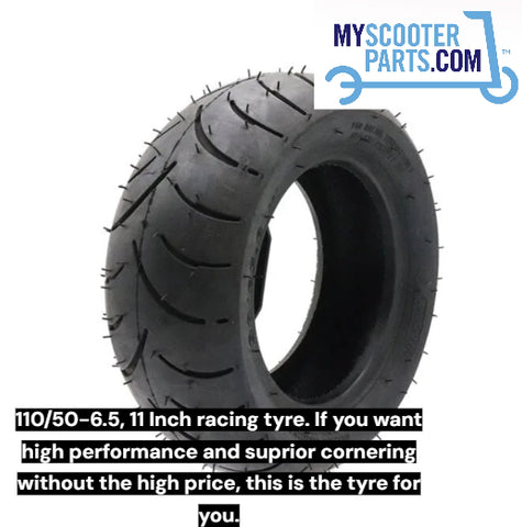 110/50-6.5 RACING TYRE  ELECTRIC SCOOTER | TUBELESS OR TUBE