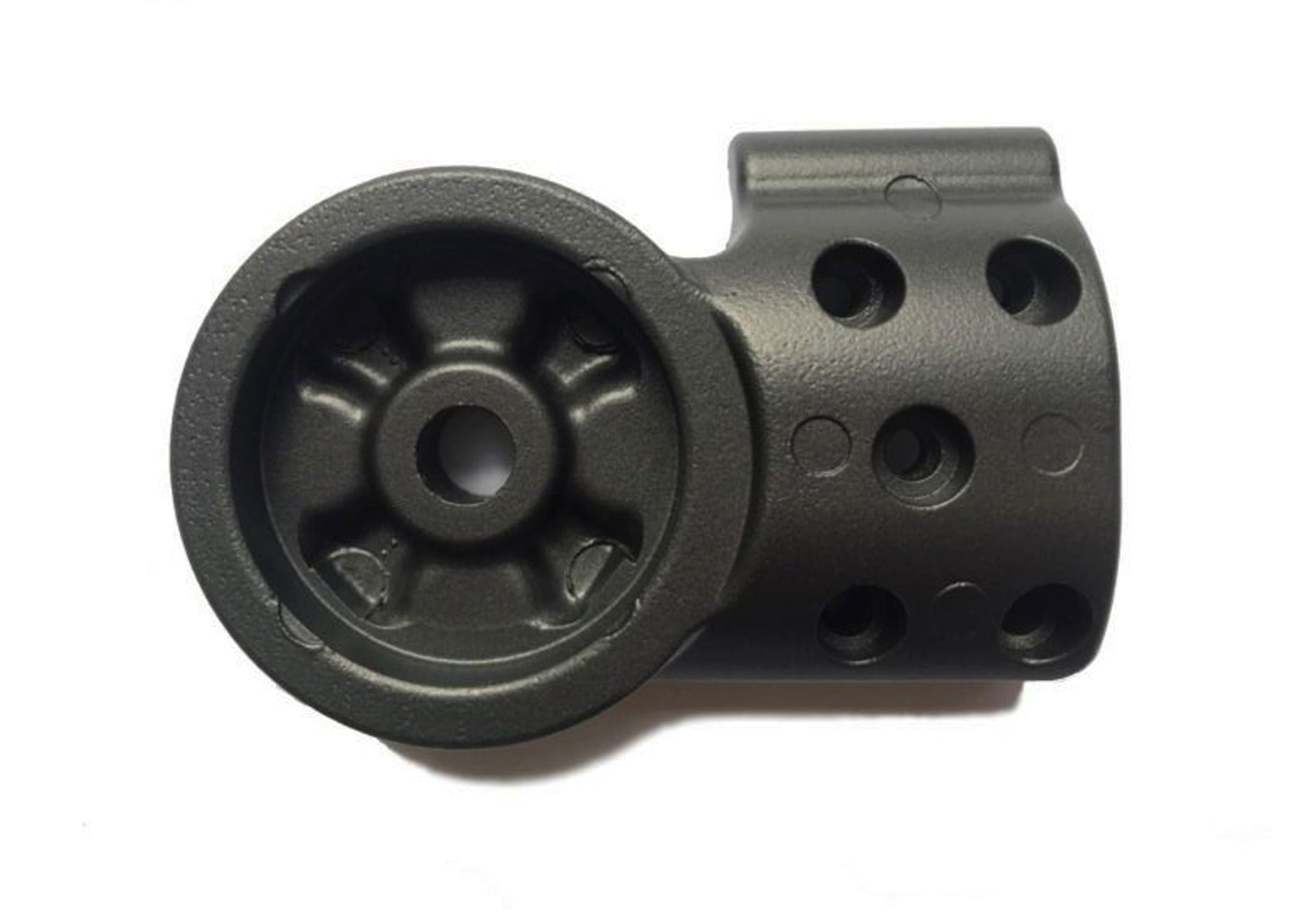 JUBEL FOLDING STEM HINGE MOUNT CLAMP MERCANE RH BLACK