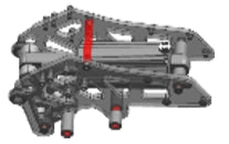 MERCANE MX60 REAR SUSPENSION COMPLETE